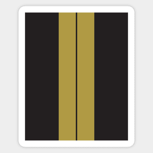 Shelby GT350 Hertz gold stripes Sticker